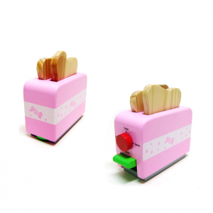 [쌤이오] 원목 교구 핑크 핑크한 소꿉놀이 토스터기