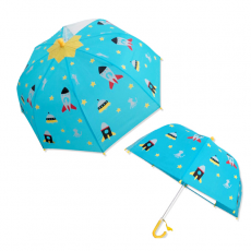 [쌤이오] 눈에 잘 띠는 입체 우산 로켓 아동 우산