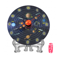 [과학쌤이오] 태양계 행성 관찰학습용 탁상 시계