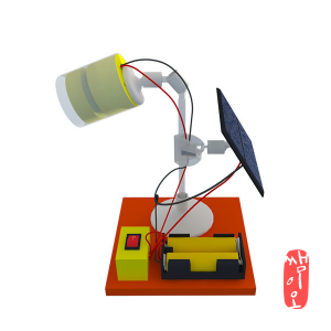 [과학쌤이오] 스팀교육 태양광 실험 LED 스탠드 키트
