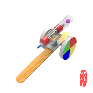 [과학쌤이오] 가우스 가속 실험 대포 만들기 5인 키트