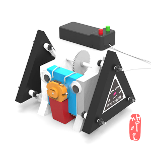 [과학쌤이오] 동력전달 삼각김밥 리모콘 워킹 로봇 RC