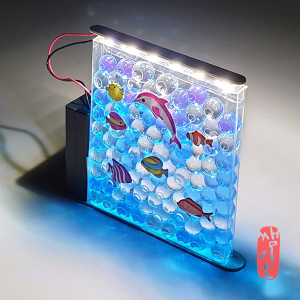 [과학쌤이오] 개구리알 LED 액자 조명등 만들기 5인용