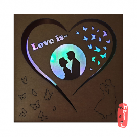 [과학쌤이오] LOVE IS... 무지개 LED 조명등 만들기
