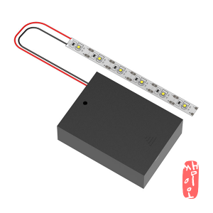 [과학쌤이오] 부품실 고휘도 6구 LED 바 홀더 모듈