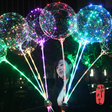 [과학쌤이오] 파티 장식용 스틱형 LED 풍선