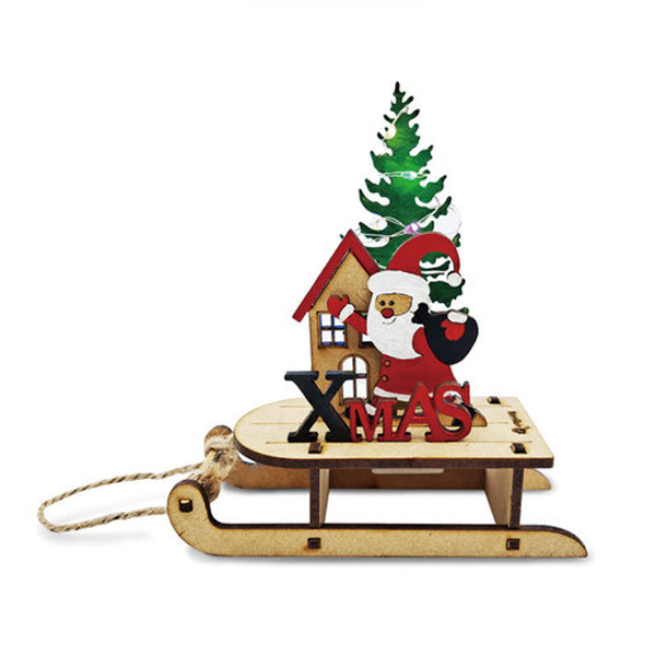 [과학쌤이오] 스팀아트 X-MAS 산타 썰매 만들기 v2