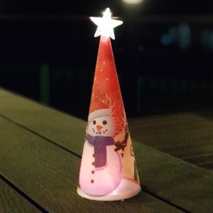 [과학쌤이오] LED 크리스마스 미니 고깔 만들기