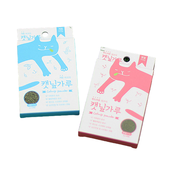 [쌤이오] 식물 기르기 핑코와 하코 캣닢가루