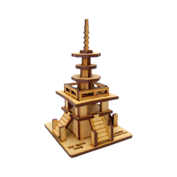 [쌤이오] 나무로 만드는 STEAM ART KIT 다보탑