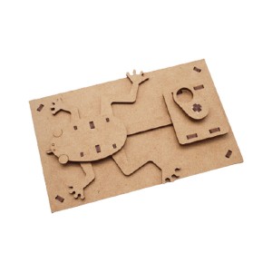 [쌤이오] 나무로 만드는 STEAM ART KIT 오토마타-맹꽁이