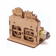 [쌤이오] 나무로 만드는 STEAM ART KIT 모터마타-두더지