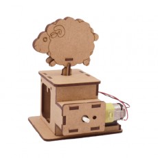 [쌤이오] 나무로 만드는 STEAM ART KIT 모터마타-흔들흔들양