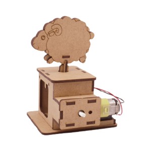 [쌤이오] 나무로 만드는 STEAM ART KIT 모터마타-흔들흔들양