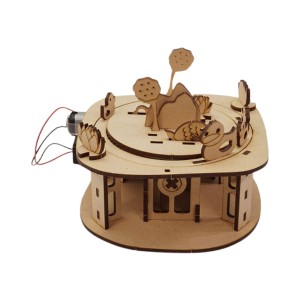 [쌤이오] 나무로 만드는 STEAM ART KIT 모터마타-연못