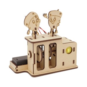 [쌤이오] 나무로 만드는 STEAM ART KIT 모터마타-도토리키재기