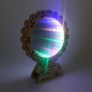 [과학쌤이오] STEAM 빛의 굴절 LED 거울 무한터널 만들기