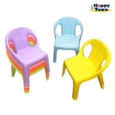 [프리스쿨쌤이오] 레인보우 판다 어린이 의자 색상랜덤