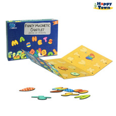 [프리스쿨쌤이오] 마그네틱 3단북 놀이 수업 조각퍼즐 알파벳 놀이