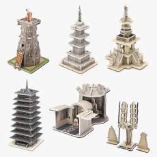 [쌤이오] 역사시리즈 신라문화 시리즈 6종 만들기 3D입체퍼즐