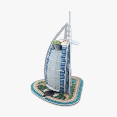 [쌤이오] 세계건축물 유명 건축물 버즈 알 아랍 만들기 3D입체퍼즐
