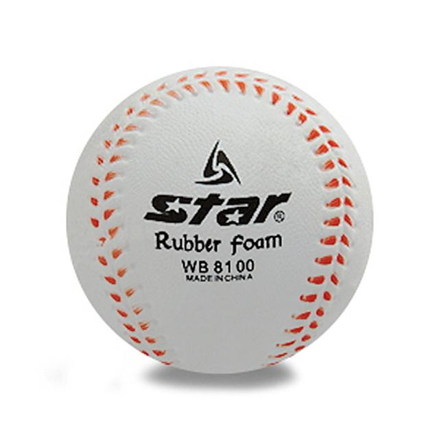 [체육쌤이오] STAR 고무연식 안전 야구공