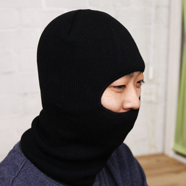 [쌤이오] 쭉쭉 늘어나는 니트소재 방한 복면 마스크