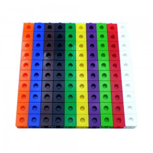 [프리스쿨쌤이오] STEAM 퍼즐 감각 놀이 연결큐브 100P