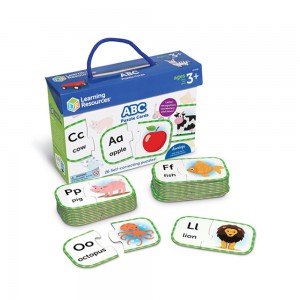 [프리스쿨쌤이오] STEAM 감각 발달 영어 놀이 ABC퍼즐카드